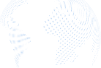Stylised global network globe representing Hanley Tech cybersecurity and connectivity services